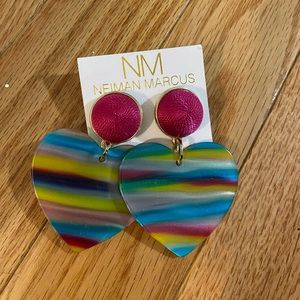 Brand new heart earrings